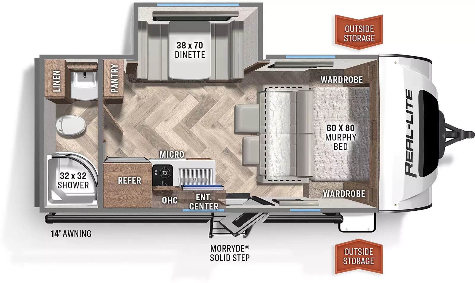 Real Lite Mini RL186 - DSO Floorplan